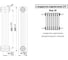 Радиатор IRSAP Tesi 3 30565/18 CL.01 белый T30 RR305651801A430 2