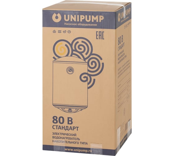 Водонагреватель Unipump накопительного типа СТАНДАРТ 80 В, вертикальный 21649