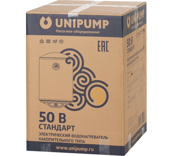 Водонагреватель Unipump СТАНДАРТ 50 В накопительного типа, вертикальный 38591