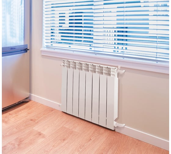 Радиатор алюминиевый литой OASIS eco 350/80/4 4640130986049
