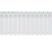 Радиатор алюминиевый литой OASIS eco 350/80/12 4640130986087