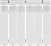 Радиатор алюминиевый литой OASIS eco 350/80/6 4640130986056