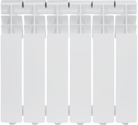 Радиатор алюминиевый литой OASIS eco 350/80/6 4640130986056