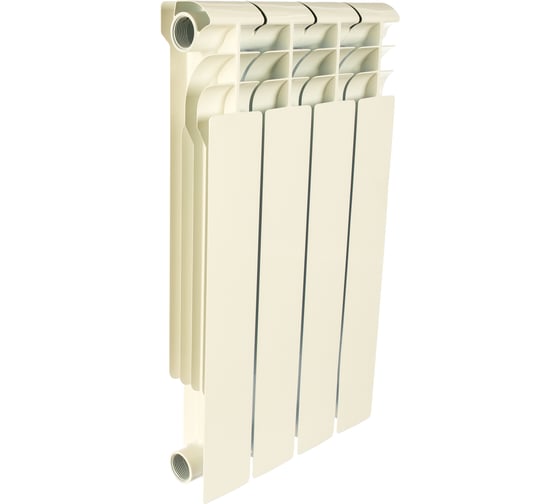 Биметаллический радиатор ROMMER Profi BM 500 4 секции RG008P0CGMA388