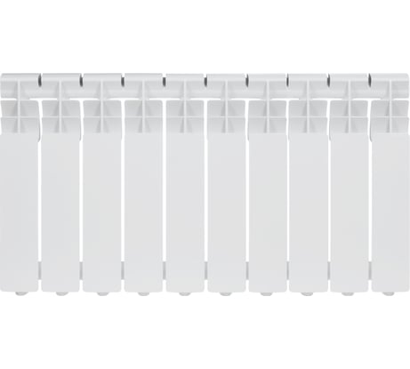 Радиатор алюминиевый литой OASIS eco 350/80/10 4640130986070