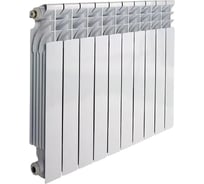 Радиатор Radena алюминиевый высота 500мм, глубина 80мм, 10 секций 008010210