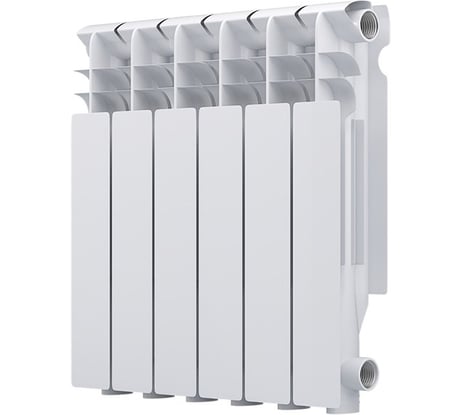 Радиатор Radena алюминиевый  R 500 6 секций 008010206-01