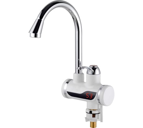 Кран-водонагреватель MATRIX SM-HY30071 проточный, с индикацией 3807