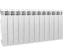 Радиатор алюминиевый Теплоприбор, с межосевым расстоянием 350мм, 12 секций AR1-350/12