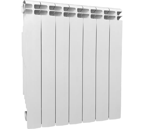 Радиатор алюминиевый Теплоприбор, с межосевым расстоянием 500мм, 7 секций AR1-500/07