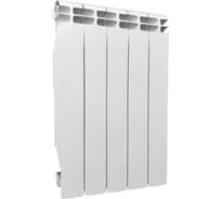 Радиатор алюминиевый Теплоприбор, с межосевым расстоянием 500мм, 5 секций AR1-500/05