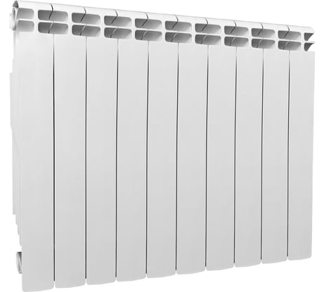 Радиатор алюминиевый Теплоприбор, с межосевым расстоянием 500мм, 10 секций AR1-500/10