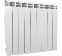 Радиатор алюминиевый Теплоприбор, с межосевым расстоянием 500мм, 9 секций AR1-500/09