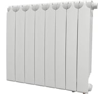 Биметаллический радиатор Теплоприбор с межосевым расстоянием 500мм, 8 секций BR1-500НП/08 БР1-500/08 НПП 32815518