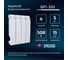 Биметаллический радиатор Теплоприбор, 4 секции, обогрев 5,4 м², BR1-350/04 3