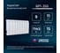 Биметаллический радиатор Теплоприбор, 9 секций, обогрев 12 м², BR1-350/09 3