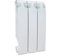 Биметаллический радиатор Теплоприбор, 3 секции, обогрев 4 м², BR1-350/03