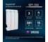 Биметаллический радиатор Теплоприбор, 3 секции, обогрев 4 м², BR1-350/03 4