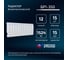Биметаллический радиатор Теплоприбор, 12 секций, обогрев 16м², BR1-350/12 3
