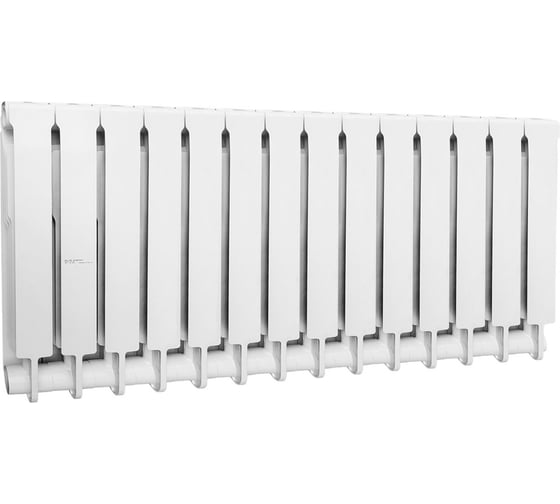 Биметаллический радиатор Теплоприбор, 14 секций, обогрев 26,6 м², BR1-500/14 1