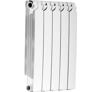 Радиатор биметаллический Теплоприбор, с межосевым расстоянием 500мм, 5 секций BR1-500/05 32815392