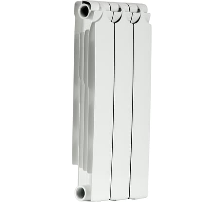 Биметаллический радиатор Теплоприбор, 3 секции, обогрев 5,7 м², BR1-500/03