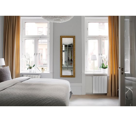 Радиатор биметаллический Теплоприбор, 10 секций, обогрев 19 м², BR1-500/10