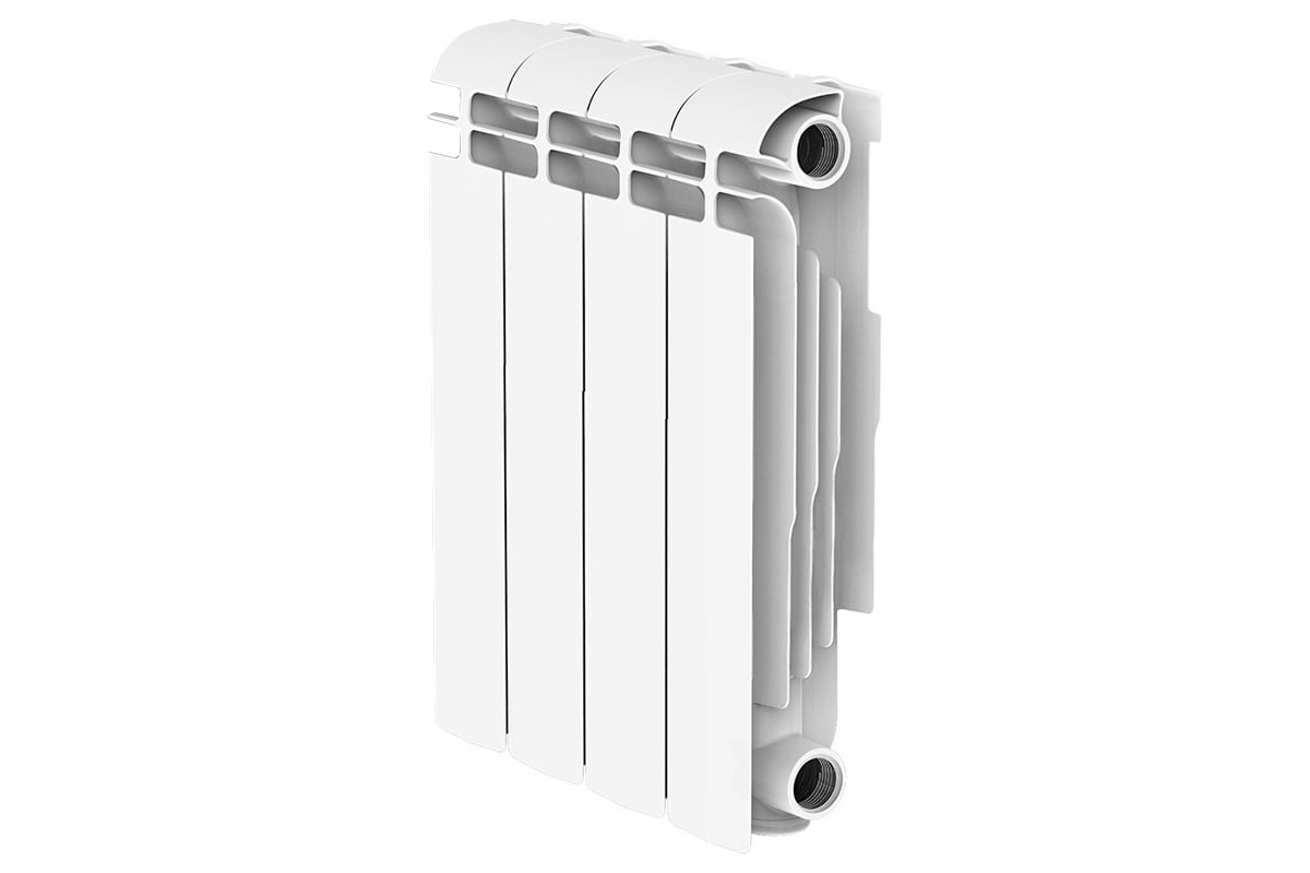 Алюминиевый радиатор ТЕПЛОПРИБОР с межосевым расстоянием 350 мм, 4 ...