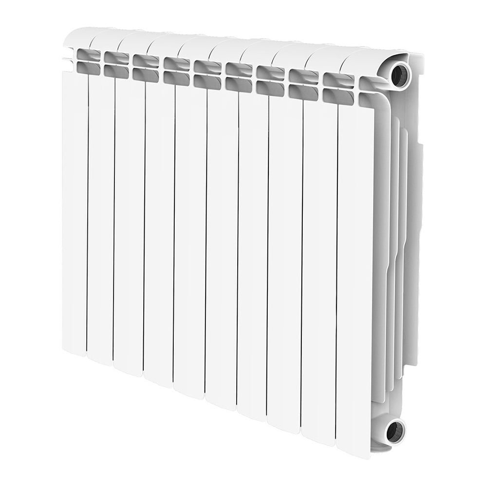 Алюминиевый радиатор Теплоприбор с межосевым расстоянием 500 мм, 10 ...