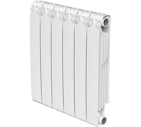 Биметаллический радиатор ТЕПЛОПРИБОР 6 секций BR1-500/6