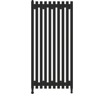 Вертикальный стальной радиатор GUARDO Retta 6P 1000x280 мм, 6 секций, S=9м², нижнее по краям подключение 6P-1000-06 BK-GOR R9005(M)