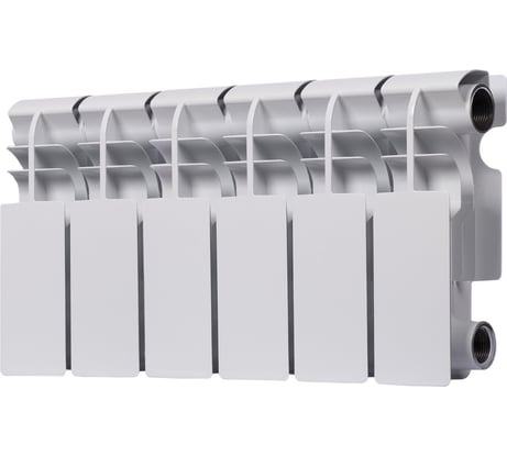 Радиатор биметаллический OASIS Оазис PRO 200/100/6 4640130985707