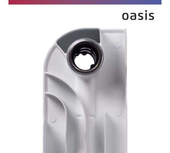 Радиатор биметаллический OASIS Оазис PRO 200/100/4 4640130985691
