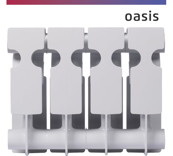 Радиатор биметаллический OASIS Оазис PRO 200/100/4 4640130985691