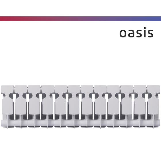 Радиатор биметаллический OASIS Оазис PRO 200/100/12 4640130985738
