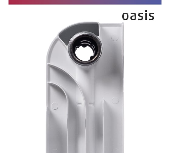 Радиатор биметаллический OASIS Оазис PRO 200/100/10 4640130985721