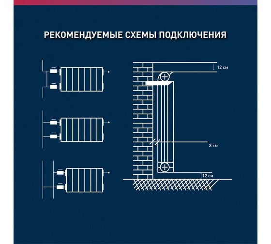 Радиатор алюминиевый литой OASIS Оазис PRO 200/96/10 4640130985585