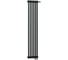 Радиатор 2-х трубный Zehnder Charleston Completto 1792x276x62 нижняя подводка V001 1/2 Ral 9217 Traffic Black matt CH 2180-06 V001 1/2 Ral 9217 Traffic Black (matt) 1