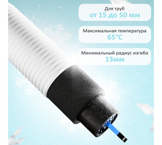 Комплект саморегулирующегося кабеля AlfaOpt AlfaKit №2 15-2-3 AK2-15-2-3