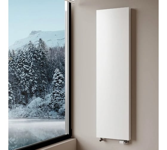 Дизайн-радиатор ROYAL THERMO Flat 500-1800 Bianсo Traffiсo НС-1435101