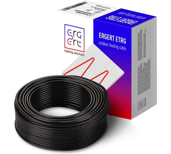 Нагревательный кабель ERGERT ETRG-30, 180 Вт, 6 м ETRG3000180 1
