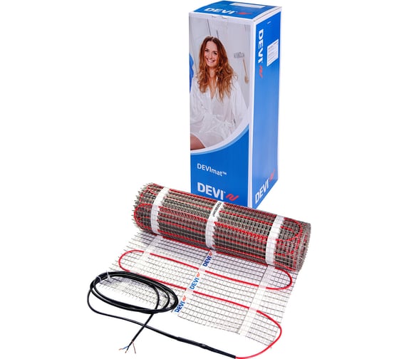 Двухжильный мат на самоклеющейся сетке Devi mat DTIR-150 525Вт 0,45x7м 480 83030572