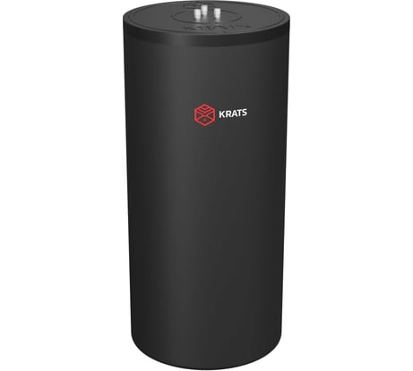 Бойлер косвенного нагрева напольный KRATS 160 Comfort черный, нержавеющая сталь, объем 112 л, производительность 922 л/час при 40C, отверстие под ТЭН G 1 1/2" BKNСB-160