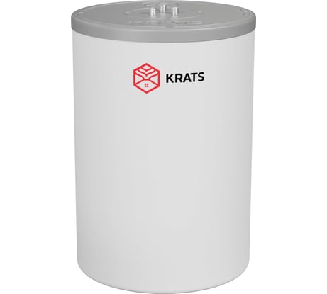 Бойлер косвенного нагрева напольный KRATS 160 PREMIUM белый, нержавеющая сталь, объем 112 л, производительность 922 л/час при 40C, отверстие под ТЭН G 1 1/2 BKNSW-160