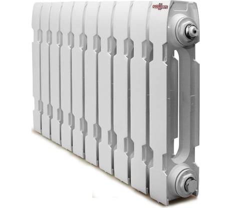 Радиатор чугунный KONNER модель Модерн-300, 10 секций, с монтажным комплектом 6130510