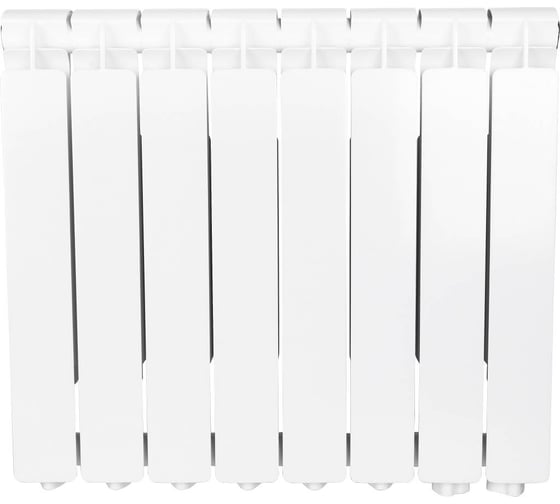 Алюминиевый радиатор STOUT SRA-0120-050008 Bravo 500 8 секции, нижнее правое RG008V3MPUIOTL