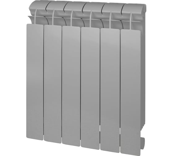 Биметаллический радиатор Global STYLE PLUS 500 4 секции, боковое подключение RG008UNRCOHQH6 1