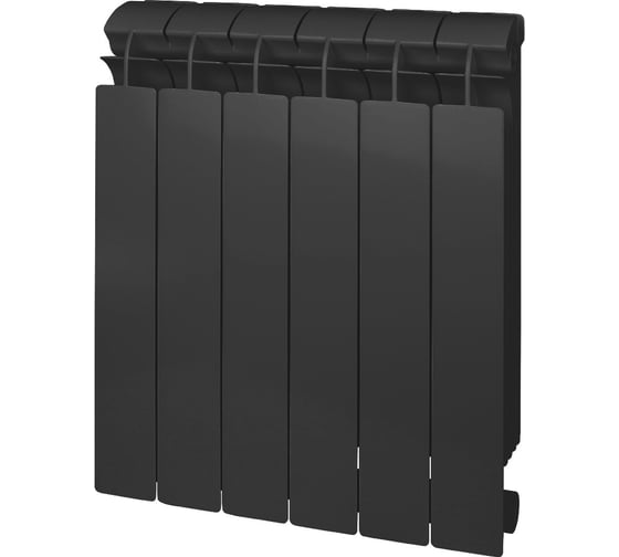 Биметаллический радиатор Global STYLE PLUS 500 10 секции, боковое подключение RG008UNRBITC6M 1