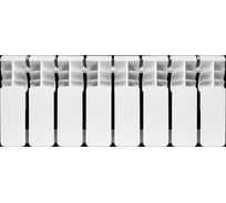 Биметаллический радиатор ROMMER Plus BM 200 8 секций RAL9016 RG008UKJVGS71S