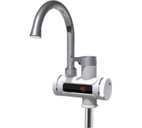 Кран-водонагреватель проточного типа UNIPUMP BEF-001 с дисплеем и жестким изливом 14380
